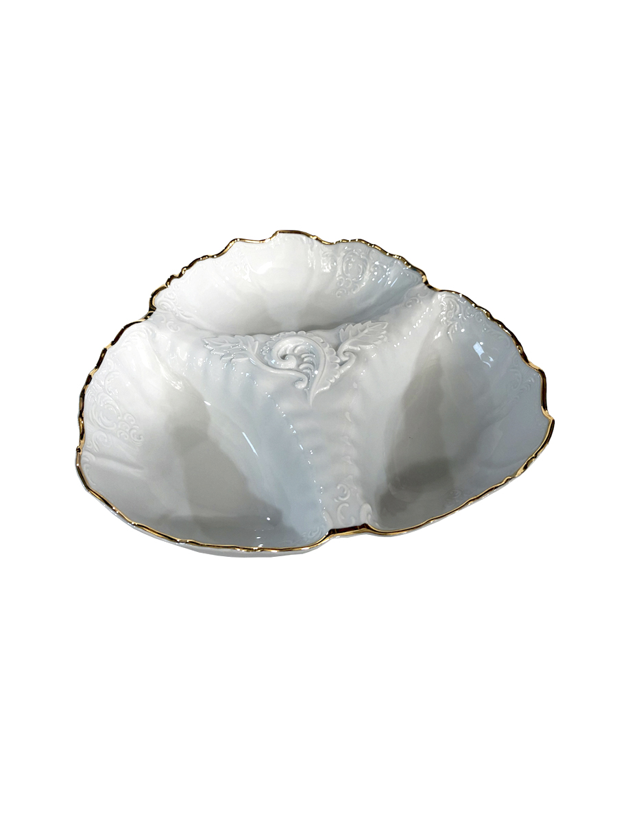 Менажница "Tulip"; декор "Отводка золото"