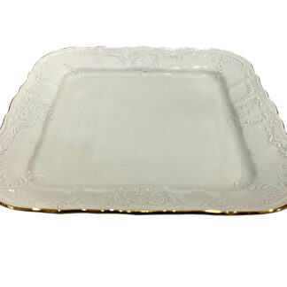 Поднос квадратный 26 см, Bernadotte; декор "Отводка золото"