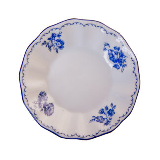 Розетка без ручки, Bernadotte; декор "Синяя Роза"