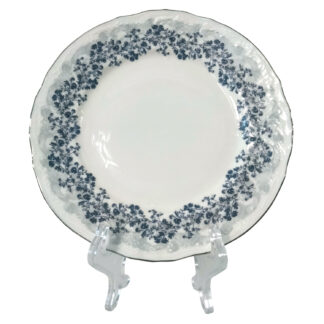 Тарелка мелкая 25 см, Bernadotte; декор "Мечта",  отводка платина