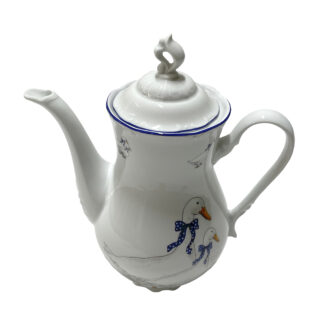 Кофейник "Констанция" 1,2 л; декор "Гуси"