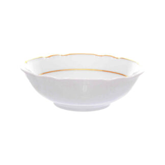 Салатник круглый "Констанция" 16 см; декор "Отводка золото"