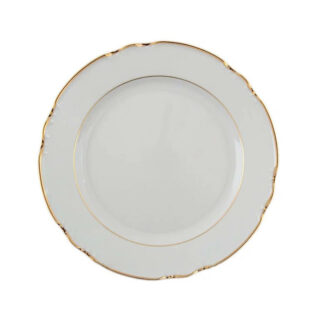 Блюдо глубокое 31 см "Констанция"; декор "Отводка золото"