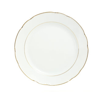 Блюдо мелкое 30 см "Констанция" декор "Отводка золото"
