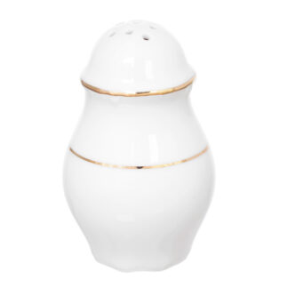 Солонка "Констанция"; декор "Отводка золото"