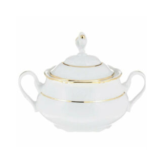 Сахарница 350 мл "Констанция"; декор "Отводка золото"