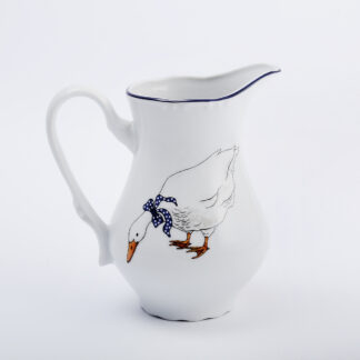 Молочник  "Констанция" 0,18 л; декор "Гуси"