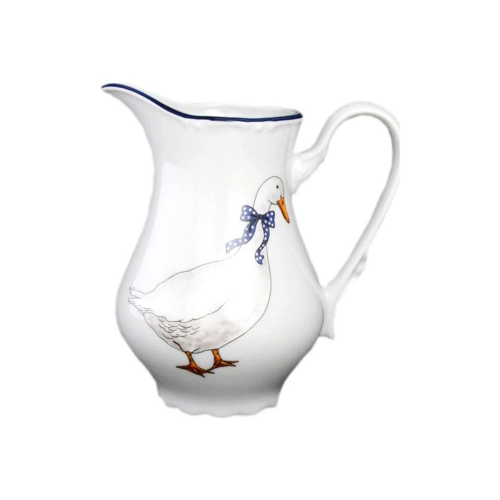 Молочник "Констанция" 0,25 л; декор "Гуси"