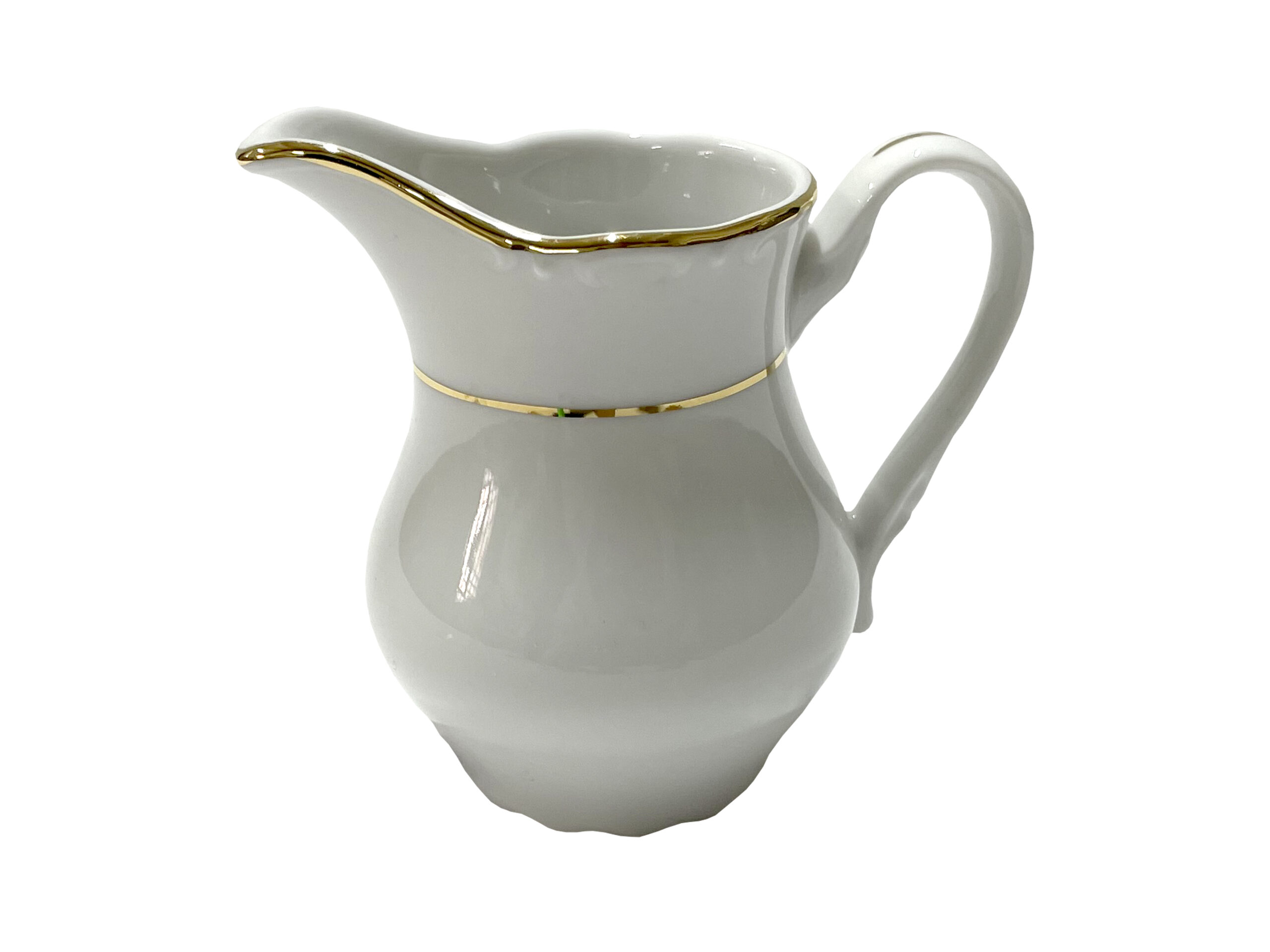 Молочник "Констанция" 0,18 л; декор "Отводка золото"